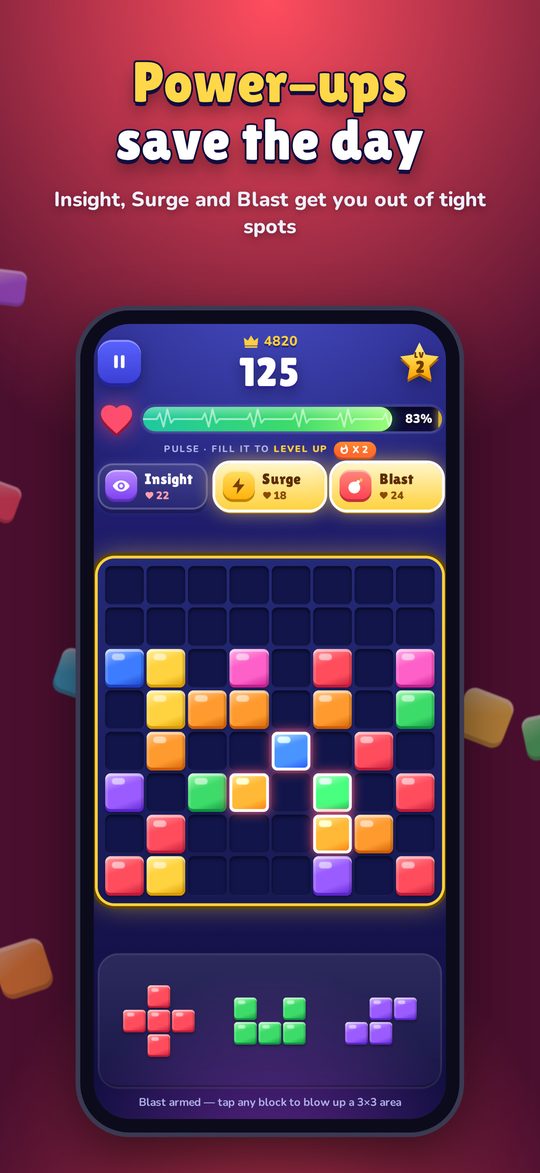 Power-ups save the day